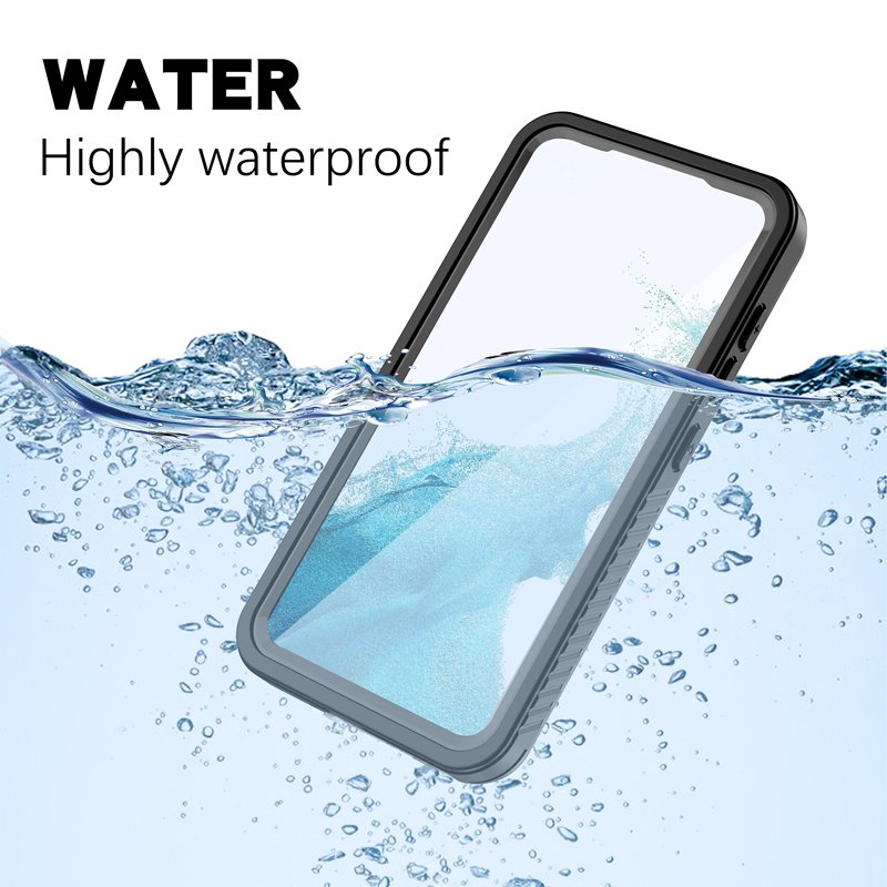 Clear Full Body Heavy Duty Protection IPX8 Shockproof Rugged Cover for Samsung S23 6.1inch Waterproof Phone Case