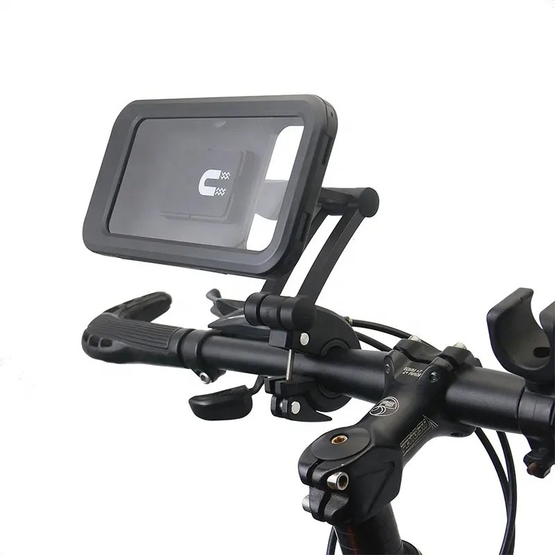 Cheap Price Adjustable Bike Ram Handlebar 360 Degree Bicycle Motorcycle cell phone holder waterproof phone case