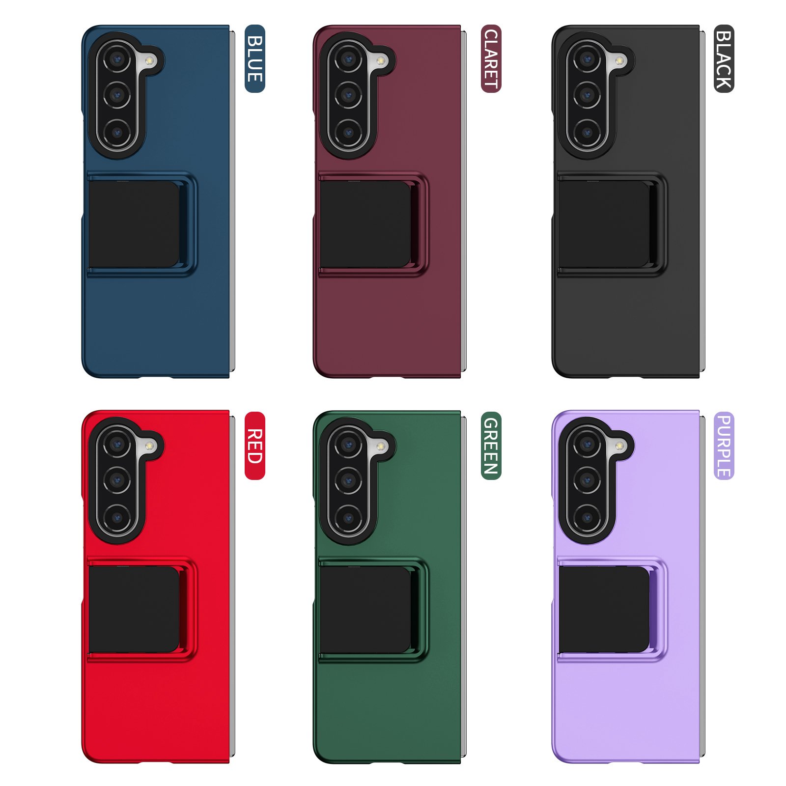 manufacture factory supplier new trending product 2023 shockproof hard kickstand case for samsung z fold 5 z flip 4 3