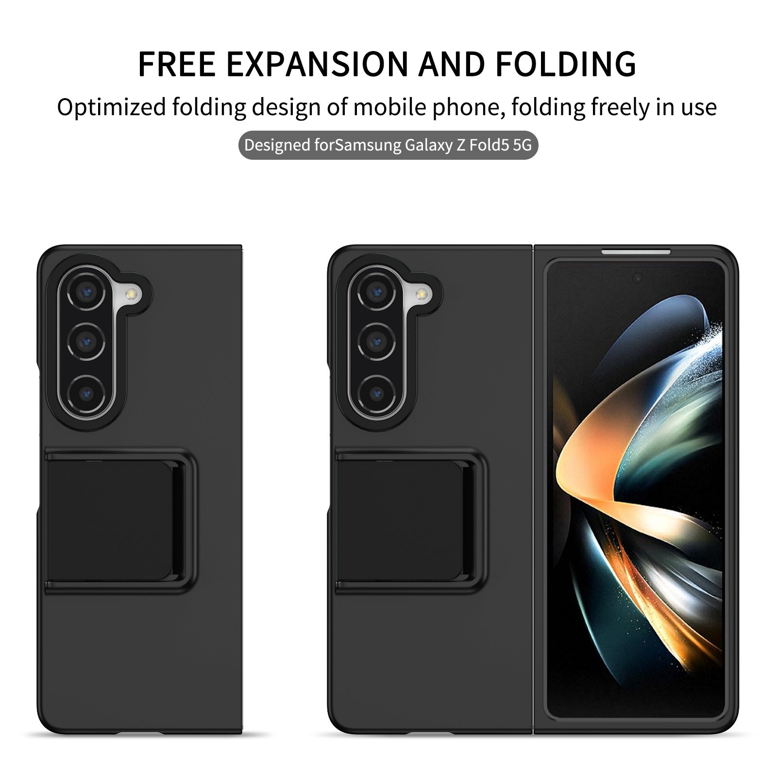 manufacture factory supplier new trending product 2023 shockproof hard kickstand case for samsung z fold 5 z flip 4 3