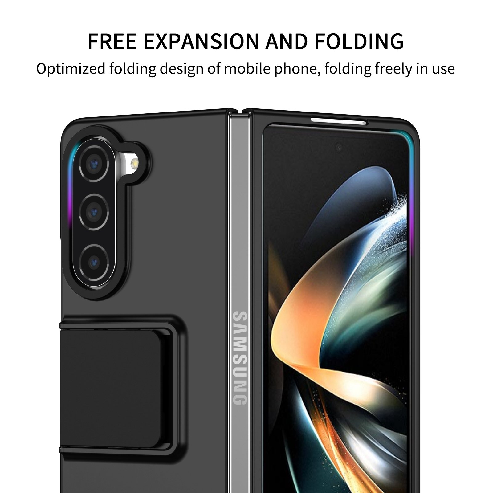 manufacture factory supplier new trending product 2023 shockproof hard kickstand case for samsung z fold 5 z flip 4 3