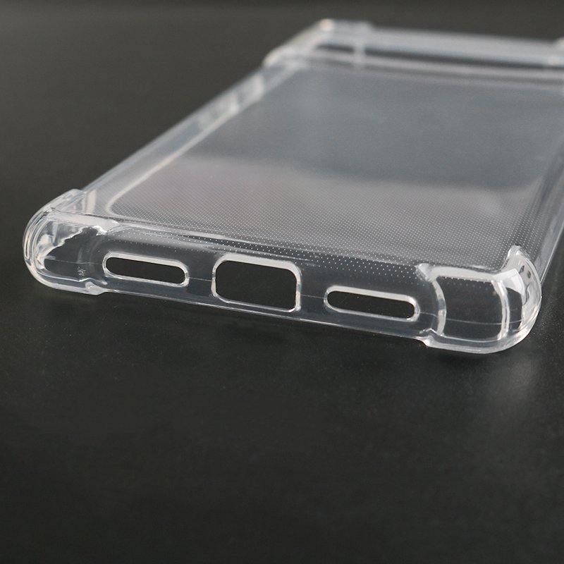 Clear Soft TPU Case For Google Pixel 9 Pro XL 8 7 6 Pro 5a 4 3a Shockproof Protective Phone Case Transparent Back Cover