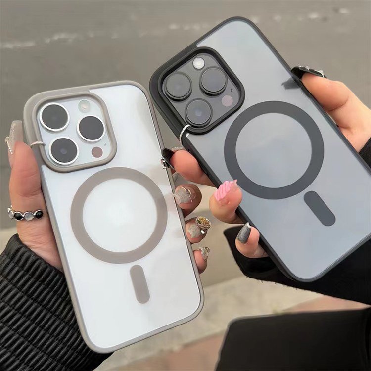 Magnetic Wireless Charging Colorful Luxury Phone Case For Iphone 15 14 13 12 Mini 11 Pro Max Xs X Xr 7 8 Plus