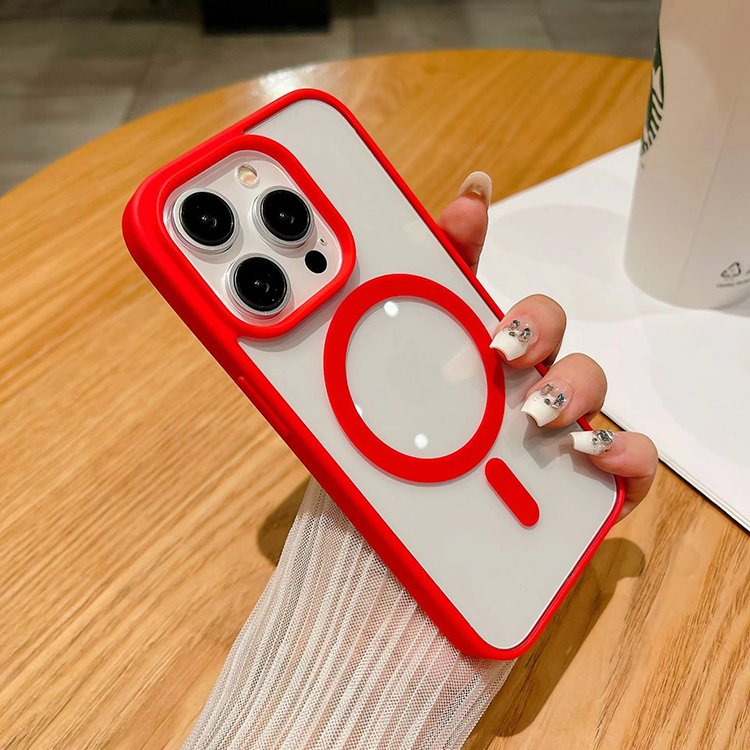 Magnetic Wireless Charging Colorful Luxury Phone Case For Iphone 15 14 13 12 Mini 11 Pro Max Xs X Xr 7 8 Plus