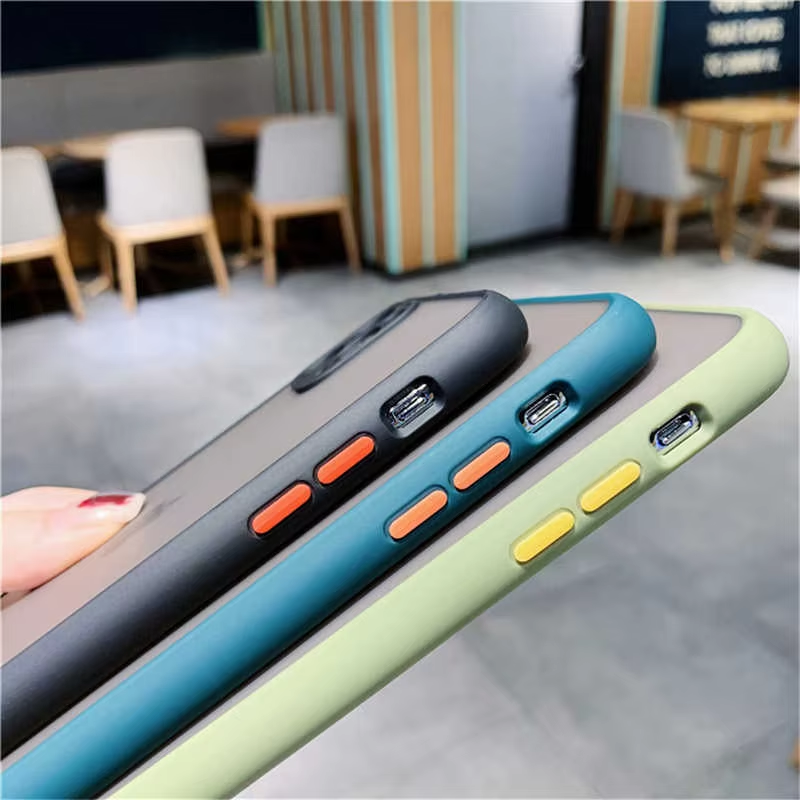 Translucent Matte Mobile Cover Tpu Pc Accessories Skin Fell Handset Back Cover Mobile phone protective case