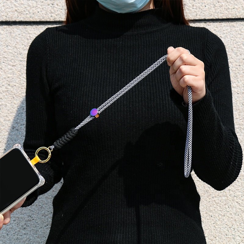 Hot Sale Mobile Phone Accessories Universal Crossbody Necklace Patch Strap Tab Lasso Tether Cell Phone Case Lanyard For Iphone
