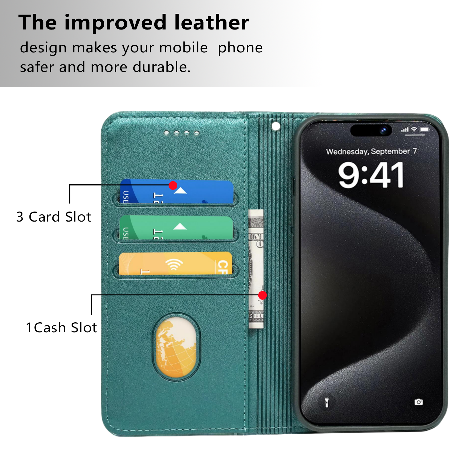 Retro Purse Magnetic Stand Mobile Phone Case for iPhone 13 12 14 Plus 15 16 Pro Max Leather Wallet Card Holder Flip Cover Bag