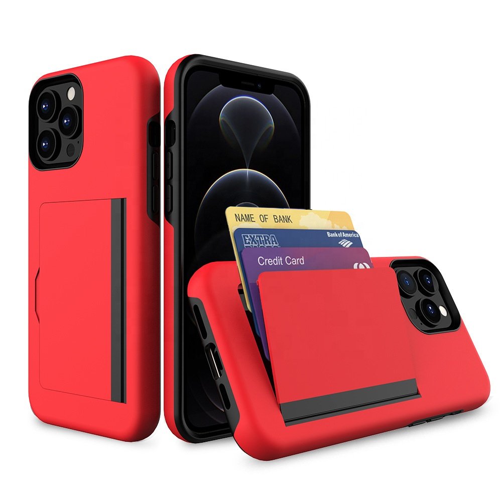 Top Selling Custom 2 in 1 multi Function Mobile Phone Bags Designer For iPhone 12 Pro Max Credit Card Slots Holder Phone Case