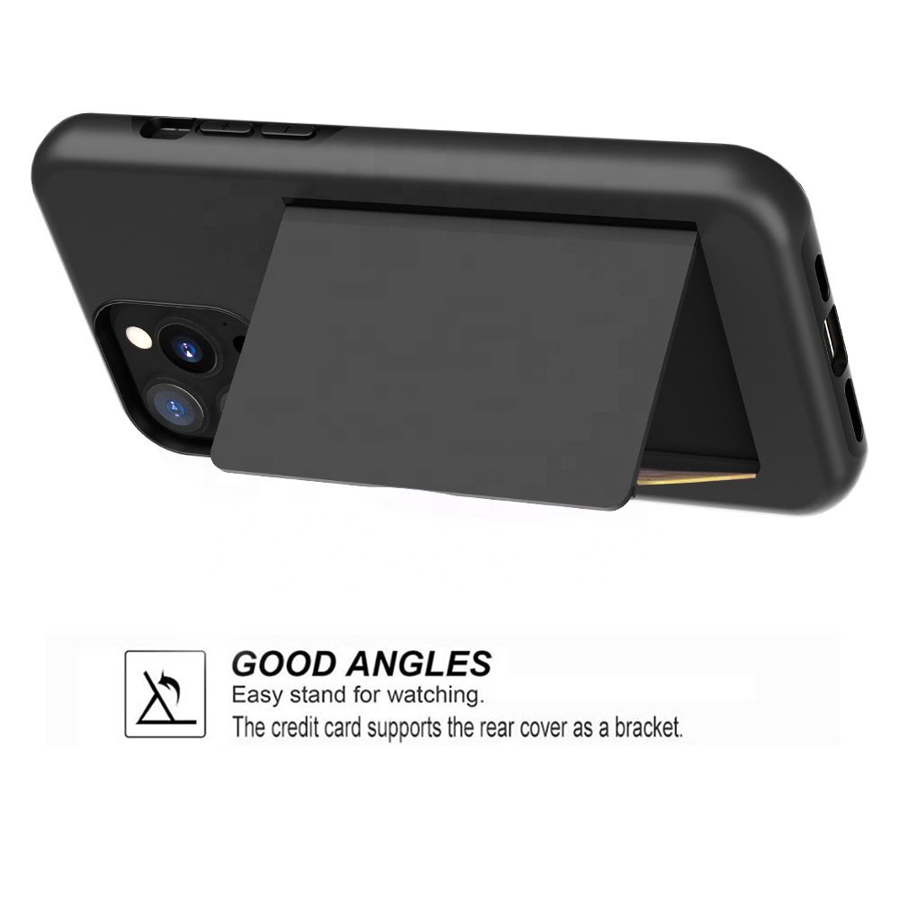 Top Selling Custom 2 in 1 multi Function Mobile Phone Bags Designer For iPhone 12 Pro Max Credit Card Slots Holder Phone Case