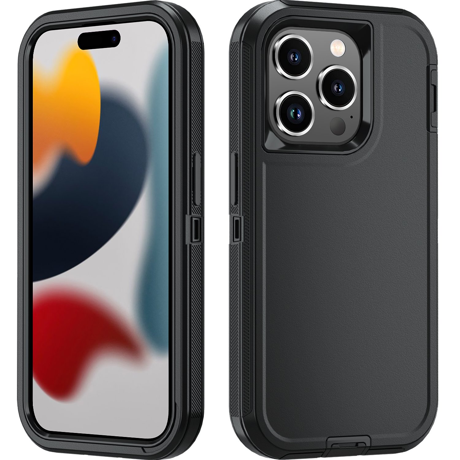 Leyi best popular product PC TPU new design with clip custom mobile phone cases for iphone 15 15 plus 15 pro 15 pro max