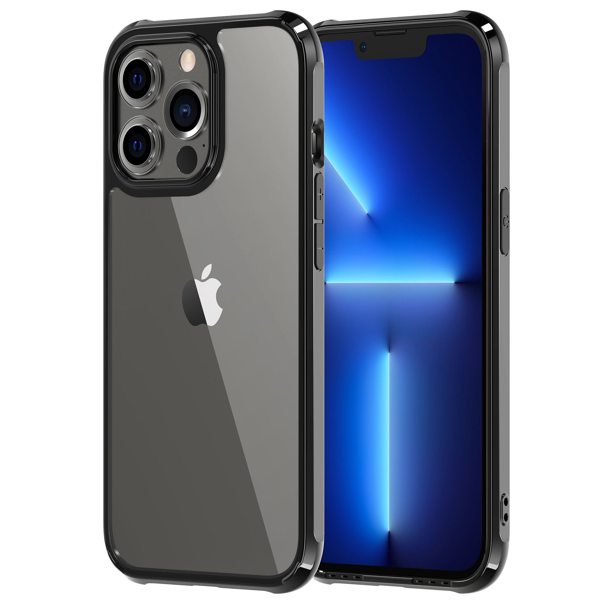LEEU DESIGN new arrivals transparent mobile cover clear case for iPhone 13 shockproof pc tpu phone case for iPhone 13 14 Pro Max