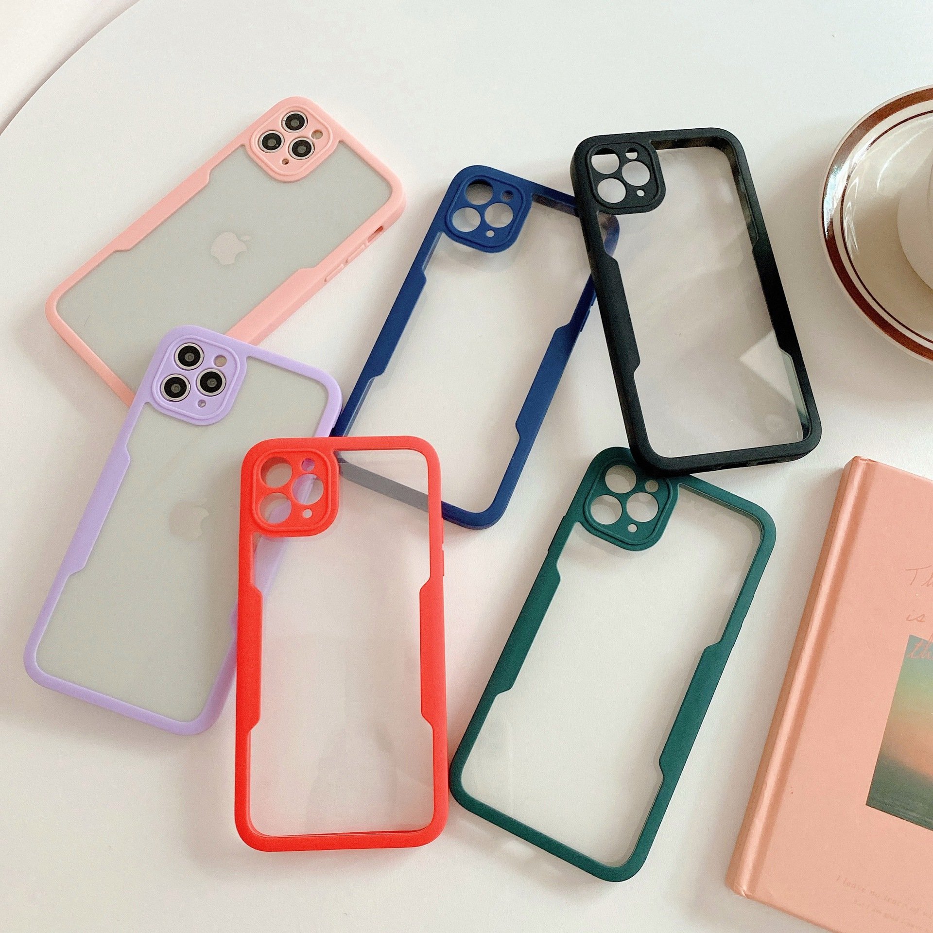 360 Full Protection Clear Mobile Phone Case For iPhone 16 Pro Max