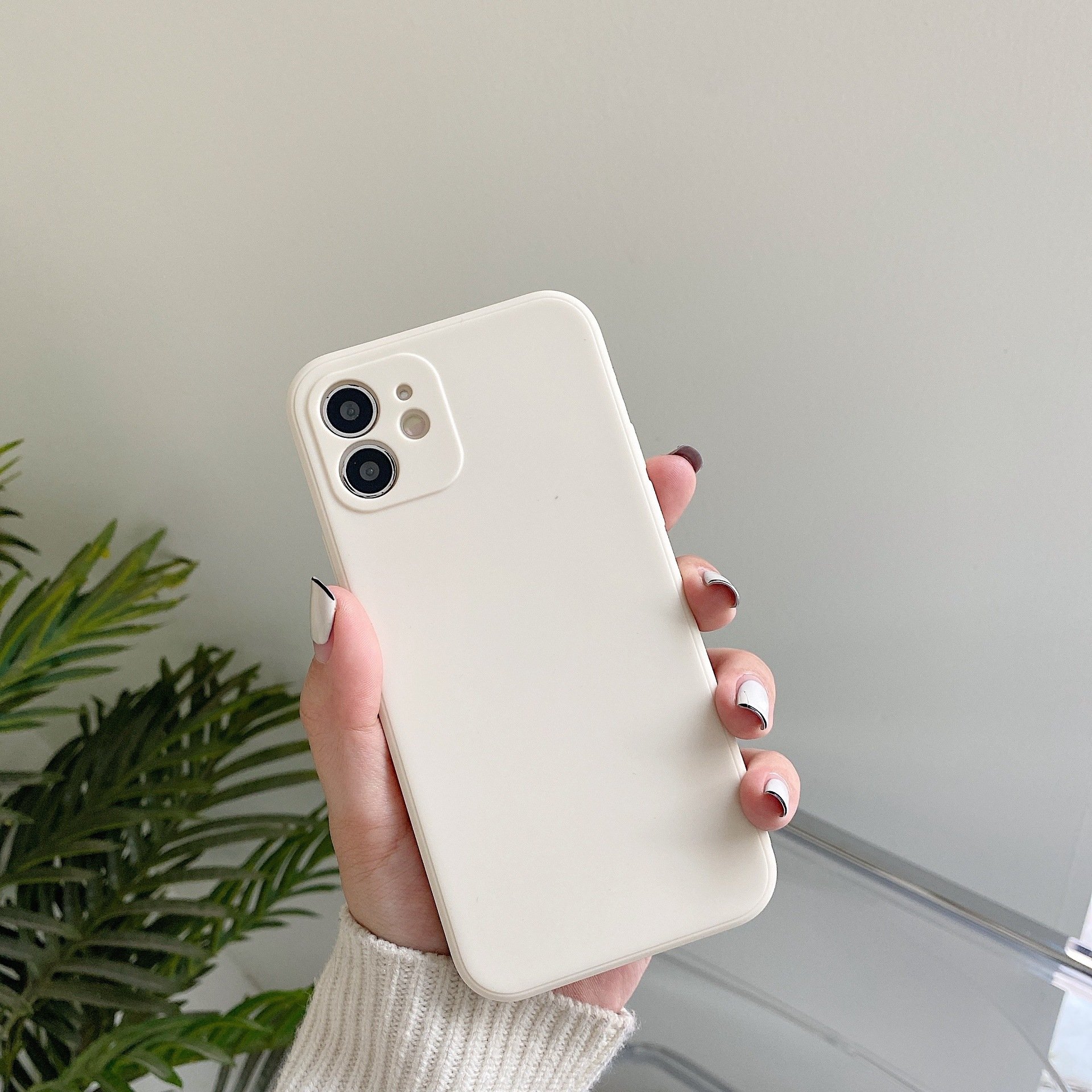 For iPhone16 Pro Max TPU Phone Case For iPhone15 14 13 12 11 Precision Hole Protective Cover Candy Color Silicone Anti Drop