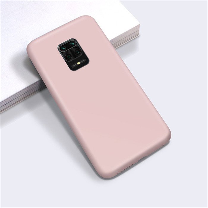 Liquid Silicone Soft TPU Microfiber Mobile Phone Case For Xiaomi Redmi note 10 Pro Max 9s 9A 9C case for mi 10/10t pro