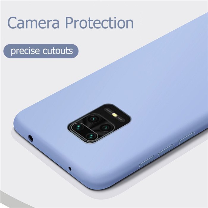 Liquid Silicone Soft TPU Microfiber Mobile Phone Case For Xiaomi Redmi note 10 Pro Max 9s 9A 9C case for mi 10/10t pro