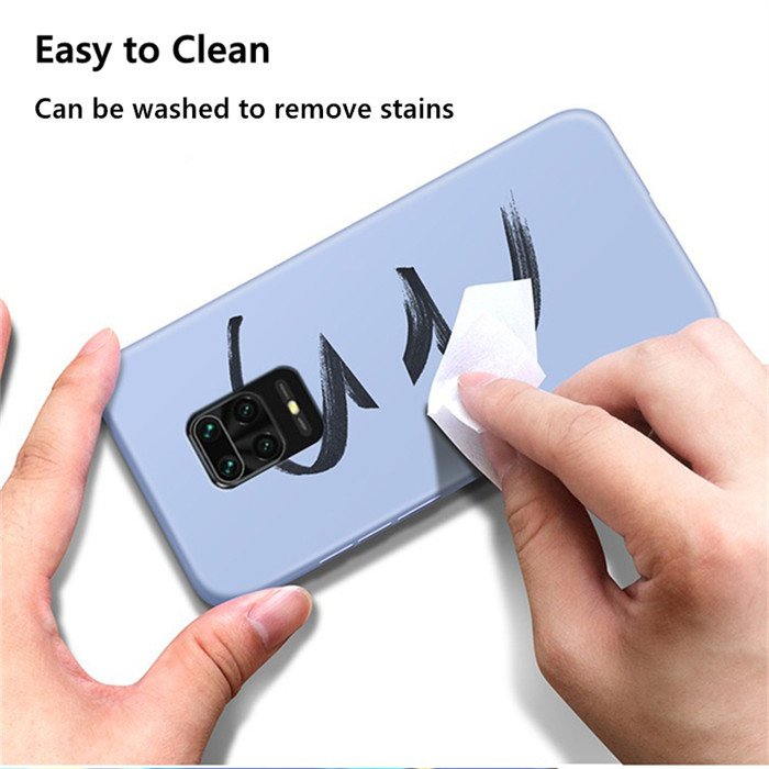 Liquid Silicone Soft TPU Microfiber Mobile Phone Case For Xiaomi Redmi note 10 Pro Max 9s 9A 9C case for mi 10/10t pro