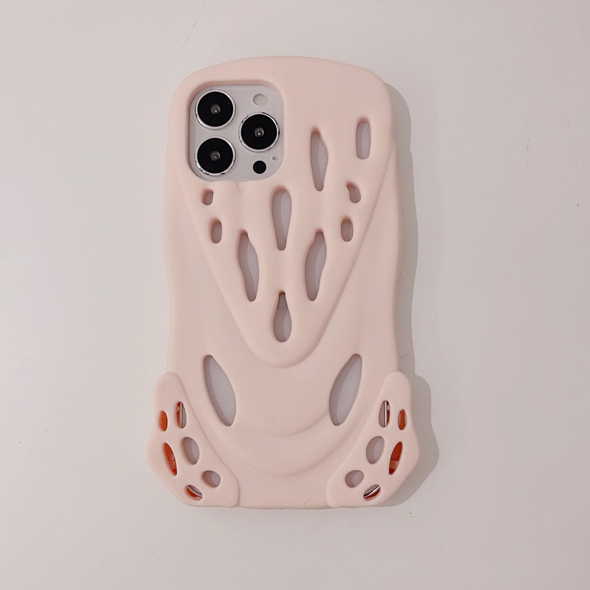 SHKL Wholesale Mobile Phone Case Cover Bag Cases Cave Creative Pink Silicone Waterproof Clear Design 13 14 15 Pro Max For iphone