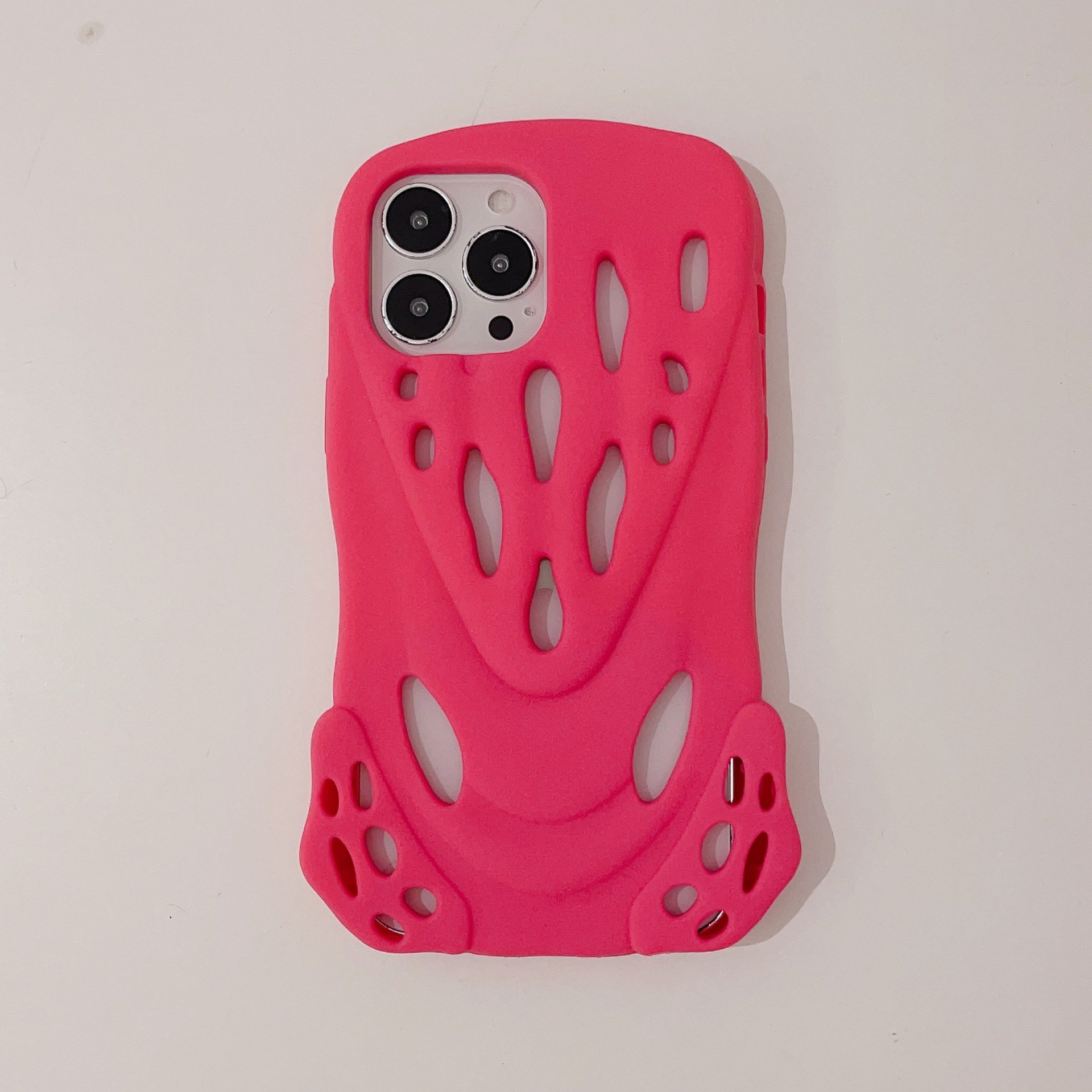 SHKL Wholesale Mobile Phone Case Cover Bag Cases Cave Creative Pink Silicone Waterproof Clear Design 13 14 15 Pro Max For iphone