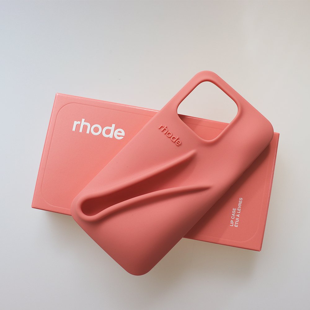 3D Lipstick rhoed Hole Design Silica Gel IPhone Case For Iphone 15 14 13 12 11 Pro Max Back Cover phone Accessories wholesale