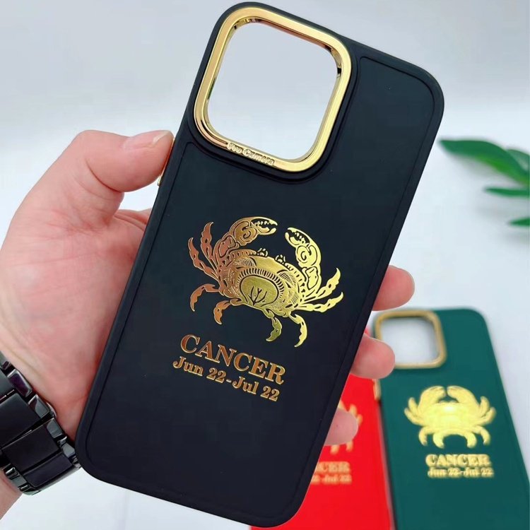 2024 fashion tpu hot selling customized twelve cancer constellation design mobile phone case for iphone 15 14 13 12 11 pro max