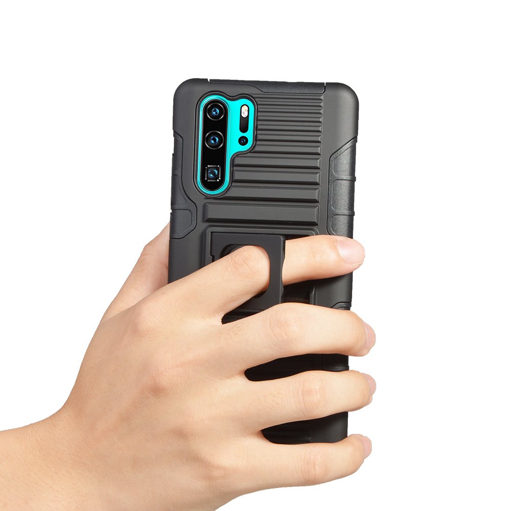 Wholesale tpu pc hybrid holster for Samsung NOTE 10 plus china kickstand 2 pieces mobile smart phone case cover for iPhone 11