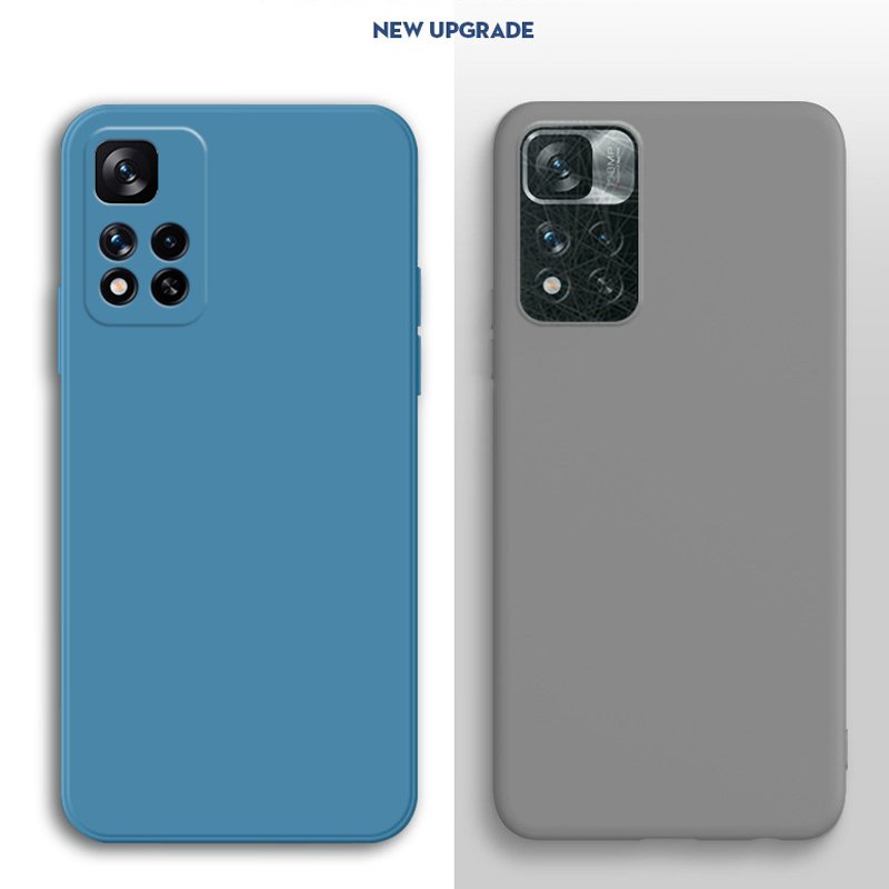 Fashion Liquid Silicone Shockproof Mobile Phone Case For Xiaomi Poco X5 M4 X4 Pro Redmi 10C Note 12 11 Soft Protector Case