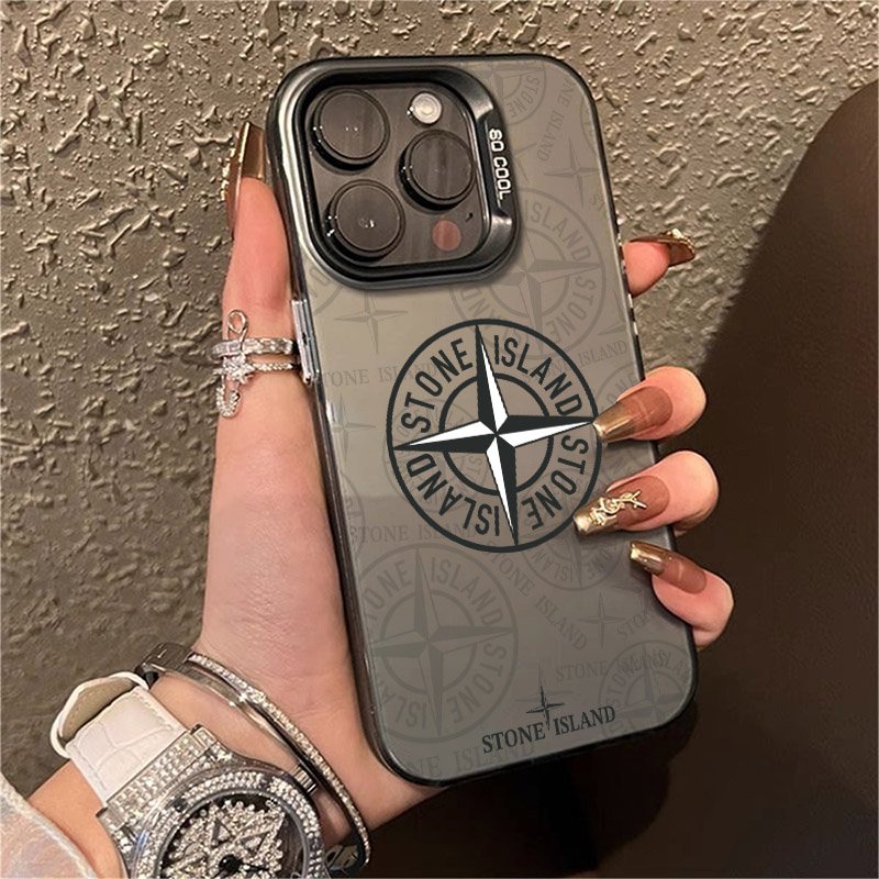 for iPhone 16 Hot ROBOT BEAR Phone Case for iPhone 14 13 Pro 12 11 Pro Xs X XR Max 8 7 SE Bear Aurora Cases Soft Hard Cover