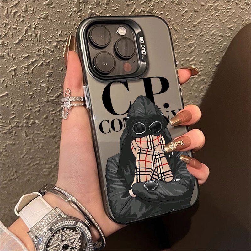 for iPhone 16 Hot ROBOT BEAR Phone Case for iPhone 14 13 Pro 12 11 Pro Xs X XR Max 8 7 SE Bear Aurora Cases Soft Hard Cover