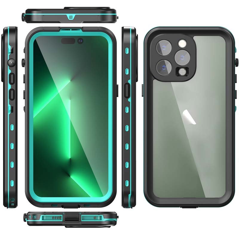 New Arrival Dirtproof Shockproof Wireless Charging Response Sensitivity and Touch Waterproof Phone Case for iPhone 14 Pro Max
