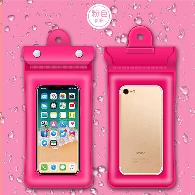 2023 New Hot Sale Universal Waterproof PVC Mobile Phone Cases Clear Pouch Waterproof Phone Case With Lanyard