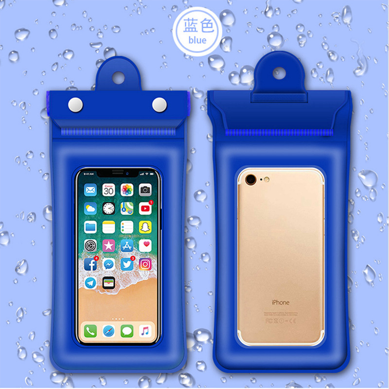 2023 New Hot Sale Universal Waterproof PVC Mobile Phone Cases Clear Pouch Waterproof Phone Case With Lanyard