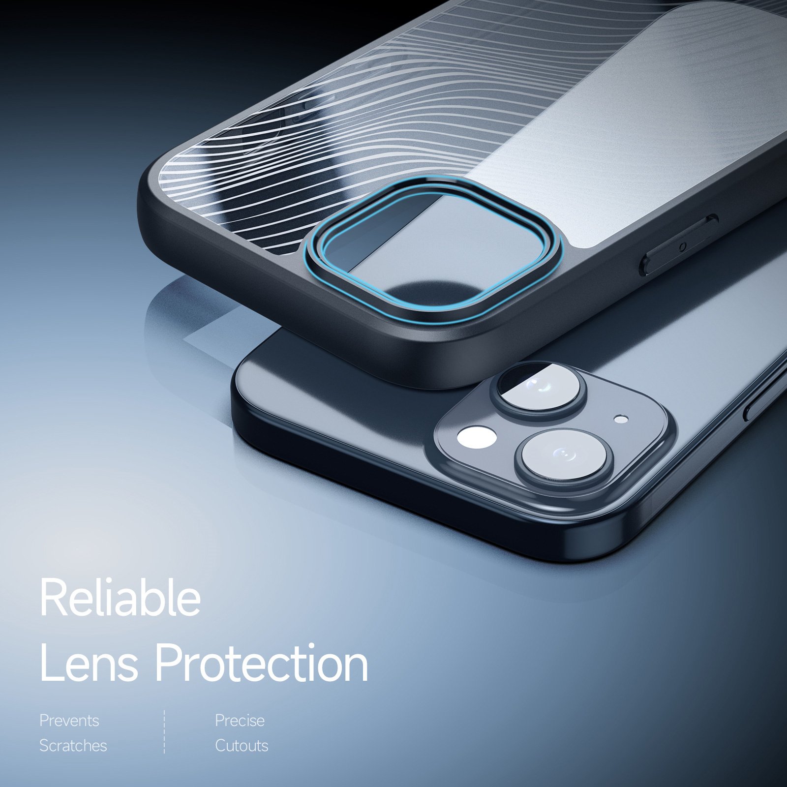 Silky mobile phone Case For iPhone 15 PC backplane For 15 Plus for 15 Pro soft TPU edge Protection Cover