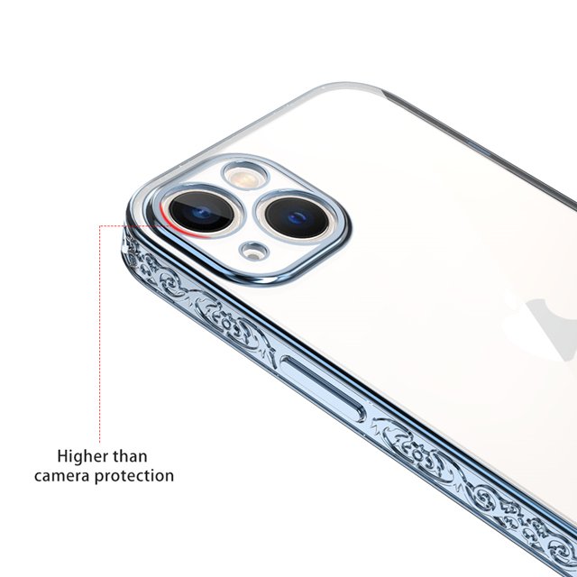 For Iphone 13 Custom Design Cheap Wholesale Pure Tpu Mobile Phone Case