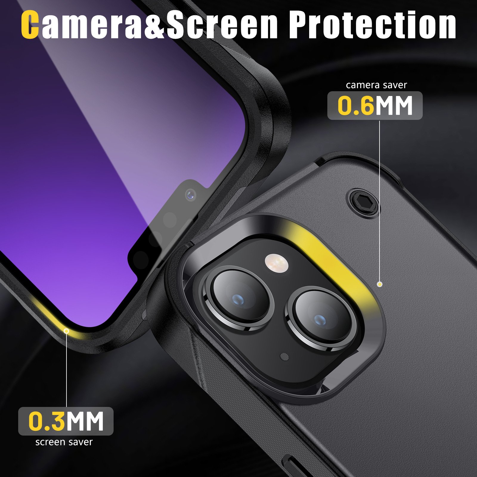 2024New Drop-proof Stand Phone Case For iphone16pro 15ProMax Factory Direct Sale Of The New Color Matching 14pro