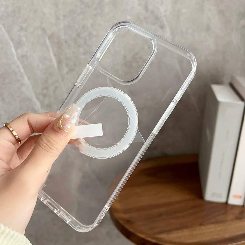 Original Clear Transparent Magnetic Shockproof For iphone 16 14 13 15 Pro Max Ultra Plus Magnetic Mobile Phone Case Accessories