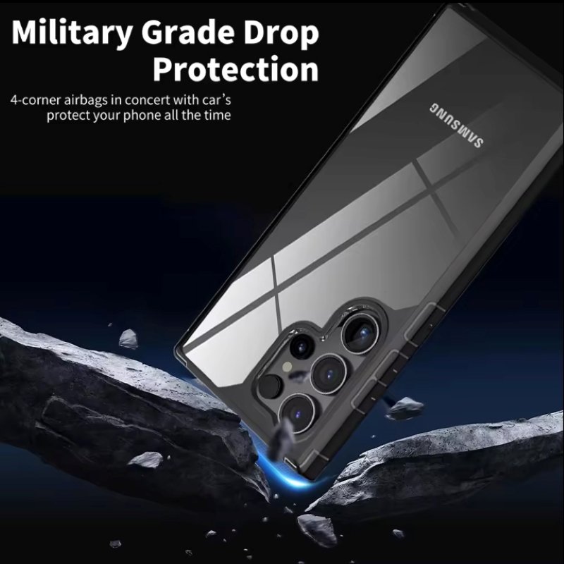 For Samsung Galaxy S24 S23 S22 S21 Ultra Plus FE Airbag Shockproof Case mobile phone protective case shell cover