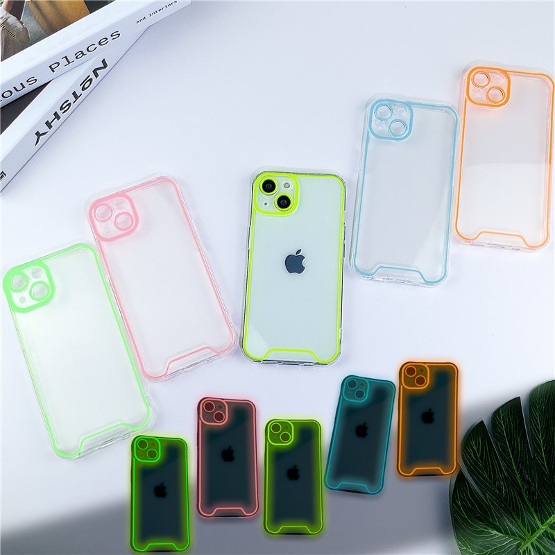 Creative Night Light Luminous Silicone Soft Case for IPhone 14 Plus 13 14Pro 13Pro 14Plus IPhone14 i14 Back Cover