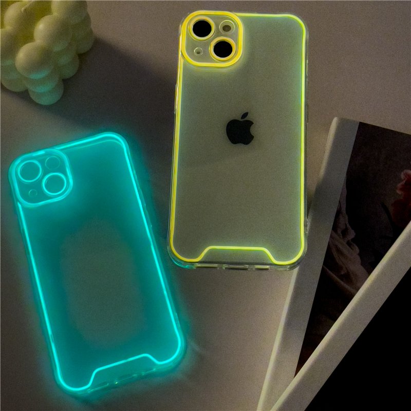 Creative Night Light Luminous Silicone Soft Case for IPhone 14 Plus 13 14Pro 13Pro 14Plus IPhone14 i14 Back Cover