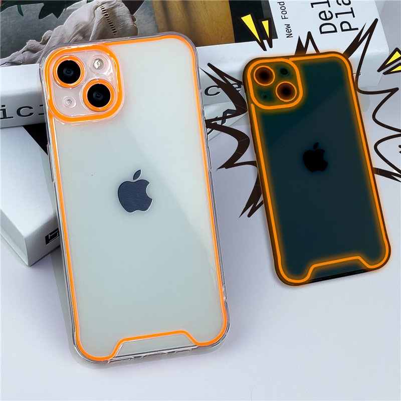 Creative Night Light Luminous Silicone Soft Case for IPhone 14 Plus 13 14Pro 13Pro 14Plus IPhone14 i14 Back Cover