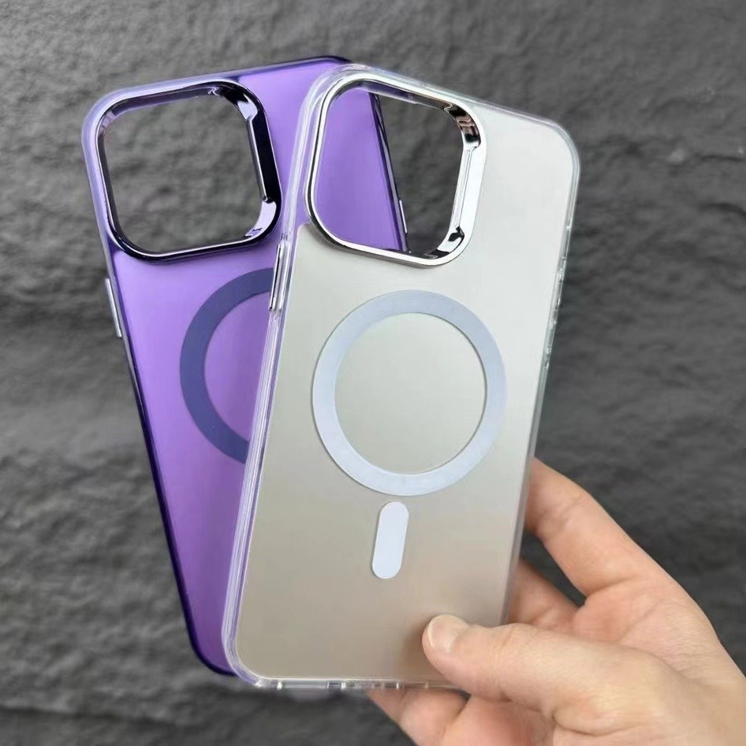 Original Colors Anti-Fingerprints Frosted Anti-Scratch Magnetic Phone Cover for iPhone 16Pro Max Matte Finish