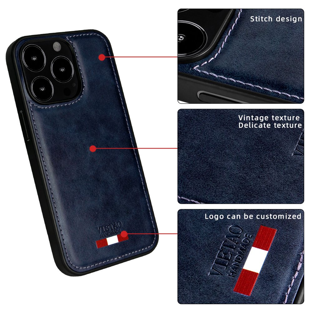 2024 New custom design scratch proof hybrid leather mobile phone cases for iphone 15 pro max 11 12 XR case