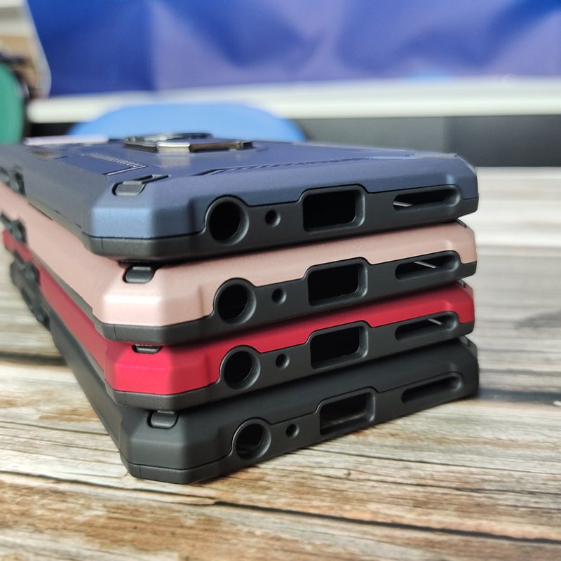 Drop Shipping Phone Case for ZTE A51 A71 A52 A53 A54 TPU PC Carmount Holder Kickstand Covers for ZTE BLADE V30 V40 Smart Pro 5G