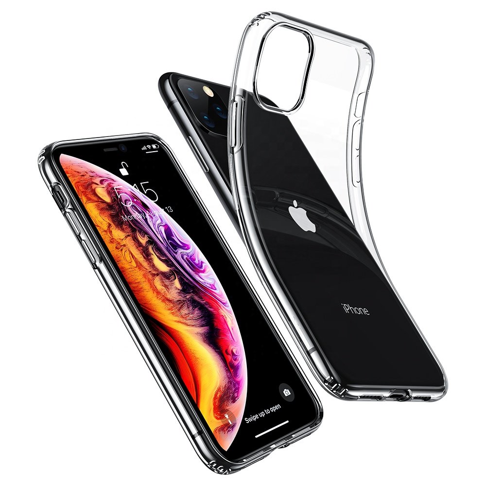 2024 trending Case For iPhone 15 14 12 Pro Max Ultra Thin Clear Back Cover Phone Case Soft TPU Silicone For iPhone 13