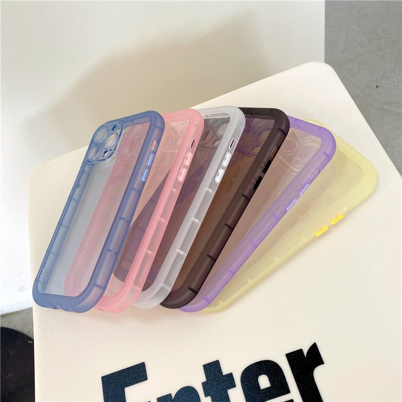 High Quality Clear Transparent Tpu Pc Hard Phone Case Anti-shock New Mobile Phone Case for iphone 15 14 13 Pro Max
