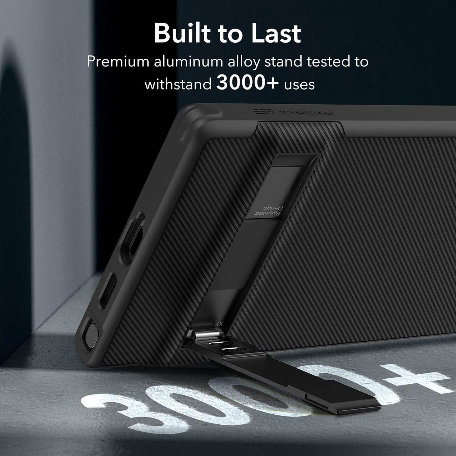 ESR for Samsung Galaxy S24 Ultra Case, Kickstand S24 Ultra Cover with 3 Stand Modes Slim Phone Case with Patented Kickstan