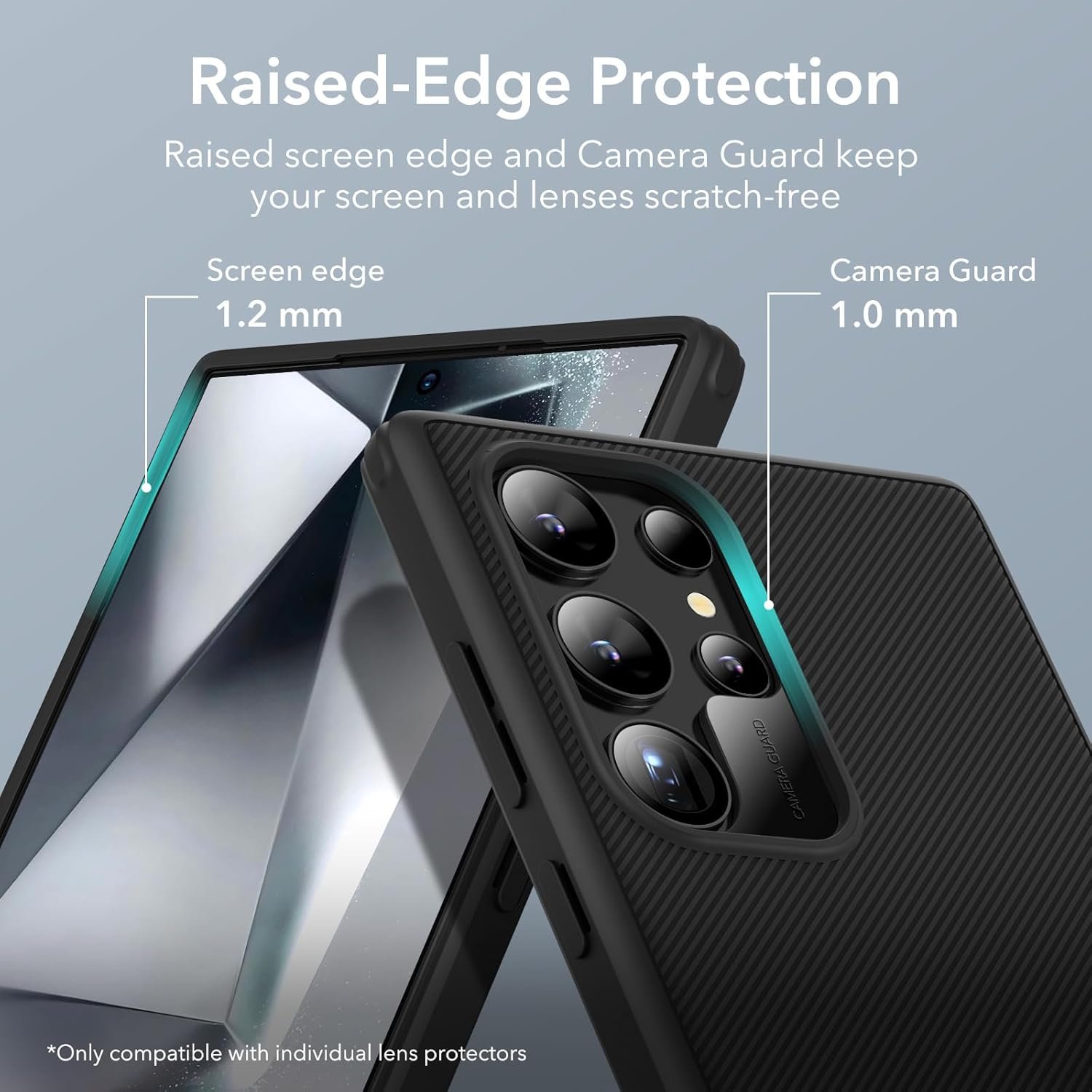 ESR for Samsung Galaxy S24 Ultra Case, Kickstand S24 Ultra Cover with 3 Stand Modes Slim Phone Case with Patented Kickstan