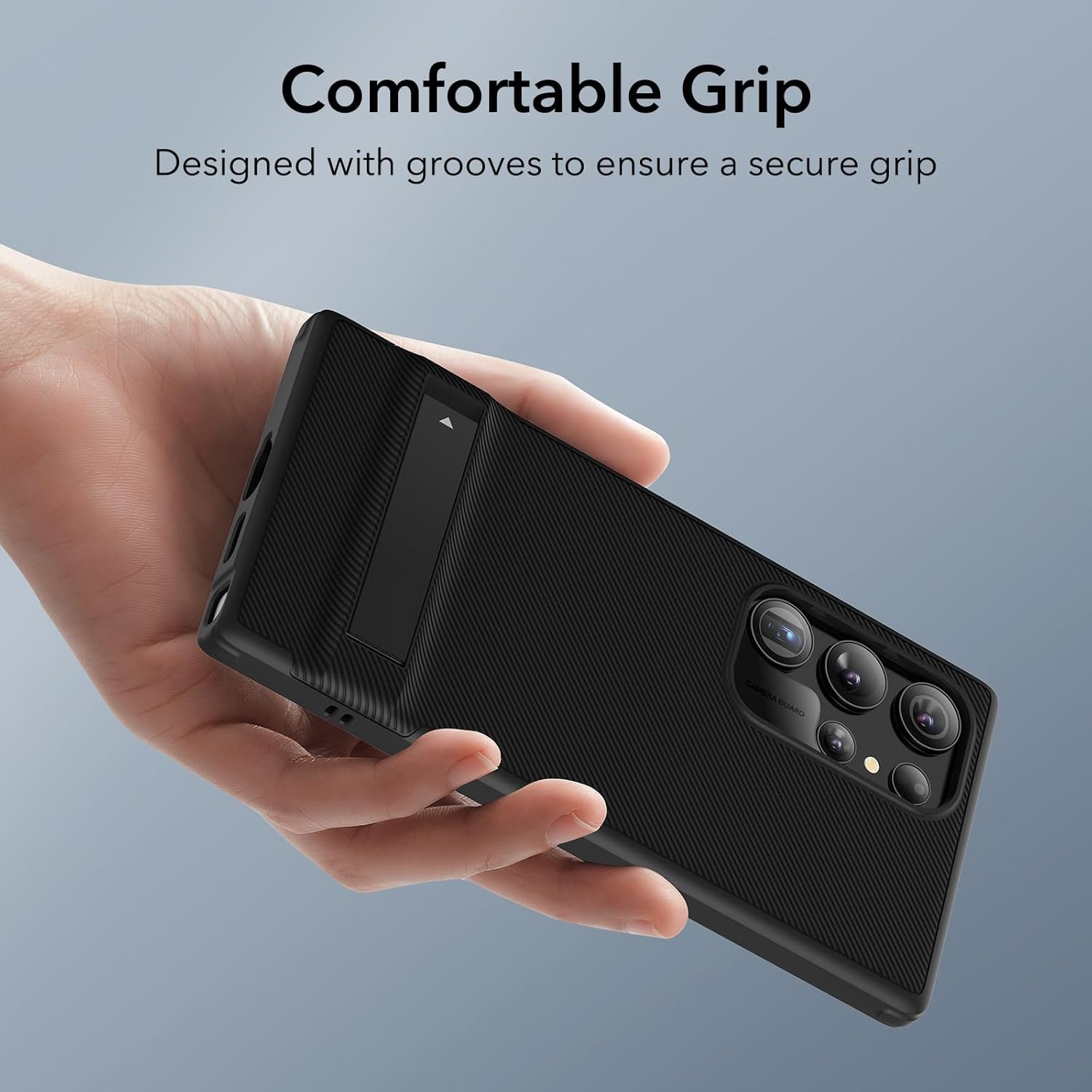 ESR for Samsung Galaxy S24 Ultra Case, Kickstand S24 Ultra Cover with 3 Stand Modes Slim Phone Case with Patented Kickstan