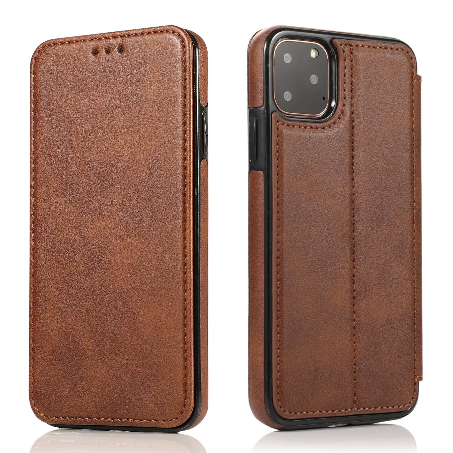 High Quality Leather Flip Wallet Mobile Phone Case For 12 Pro max mini iPhone 13 14 pro max Leather Book Flip Cover