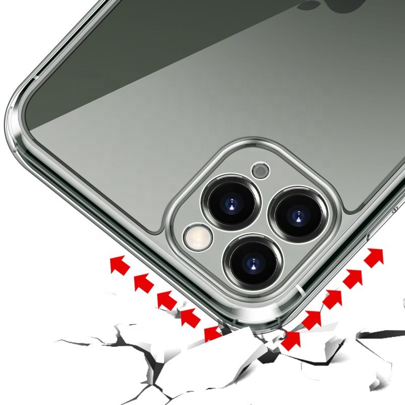 For iPhone 16 15 14 13 12 11 XS XR XSMAX SE Clear Glass Phone Back Cover For iPhone SE2 7/11/13/14 Tempered Glass Case