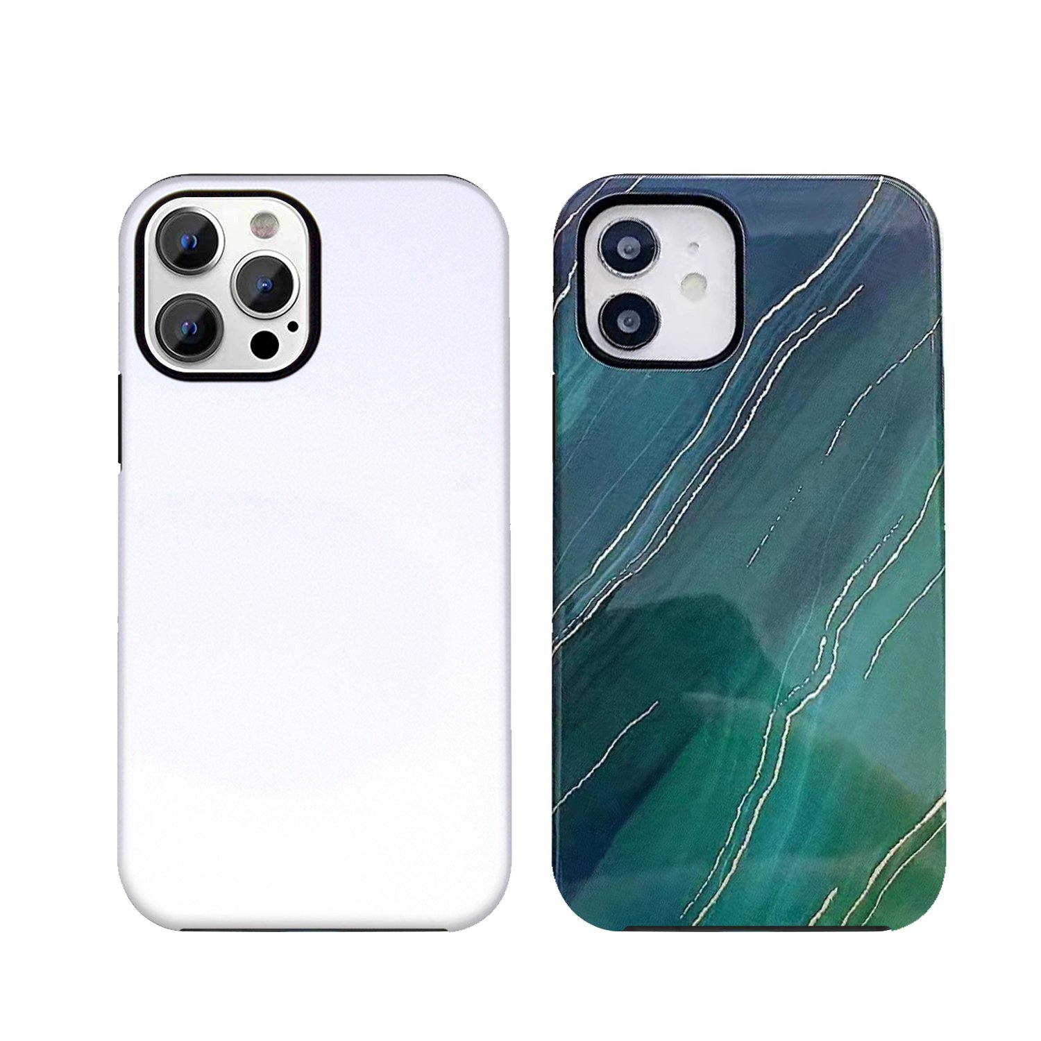JUNBO wholesale 2 in 1 tpu pc sublimation cell phone cases sublimation blank phone case for iPhone 16 pro max